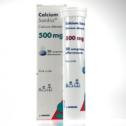 Calcium Sandoz  500Mg Comprimé effervescent