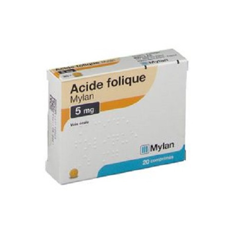 Acide Folique-5Mg Comprimé B/100